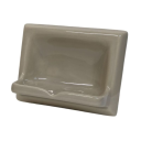 Ceramic Glaze Soap Dish Glossy Light Green Olive Ceramic Glaze Soap Dish Glossy Light Green Olive